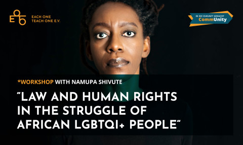 CommUnity . *Workshop . Law and human rights of African LGBTQI+ people