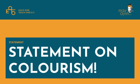 May Ayim Fonds . Statement on Colourism . Statement zu Colorism